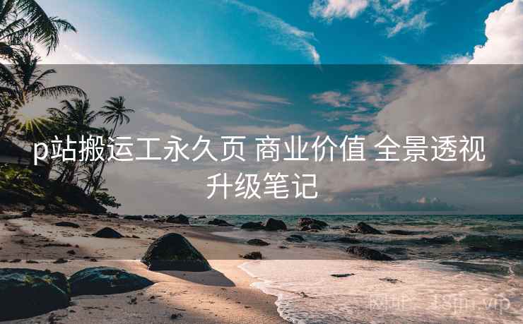 p站搬运工永久页 商业价值 全景透视 升级笔记 第1张 p站搬运工永久页 商业价值 全景透视 升级笔记 第1张